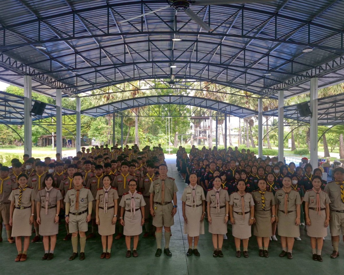 กิจกรรมเข้าค่ายพักแรมลูกเสือ-เนตรนารีสามัญรุ่นใหญ่ ปีการศึกษา 2568